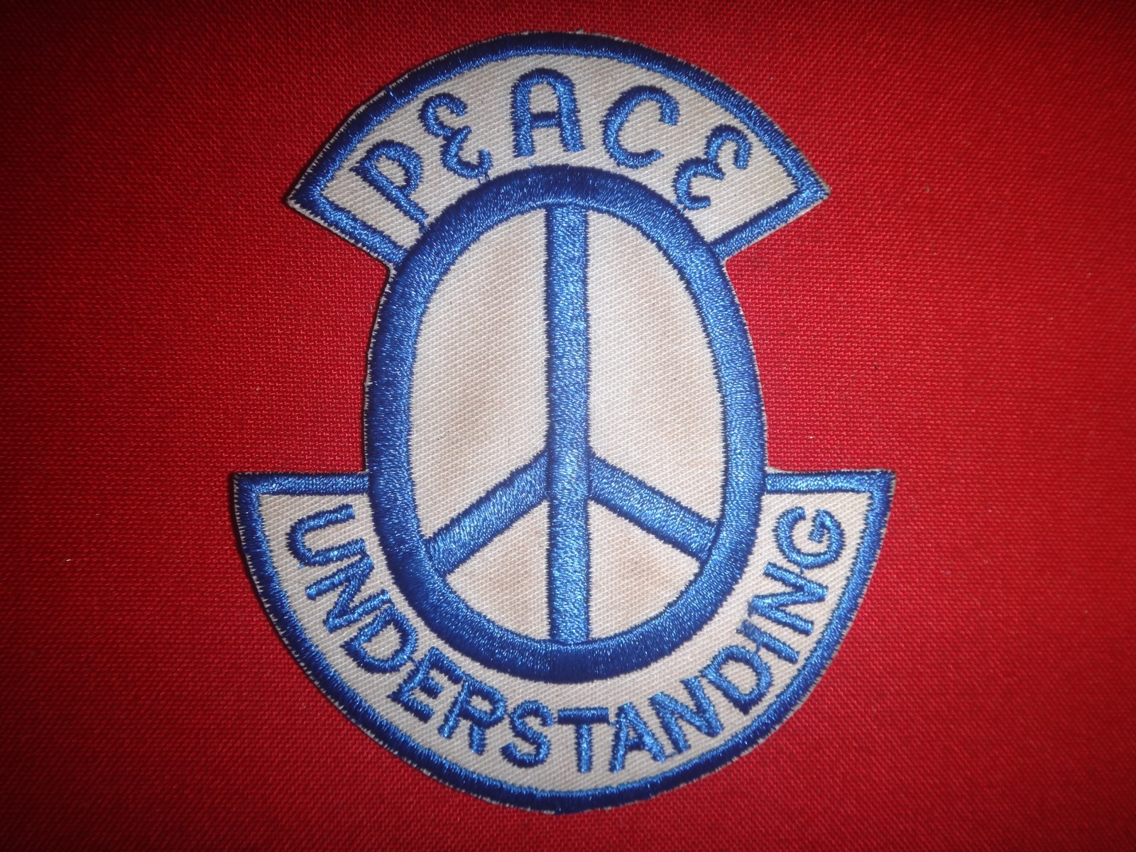 Vietnam War Patch PEACE UNDERSTANDING Peace Logo