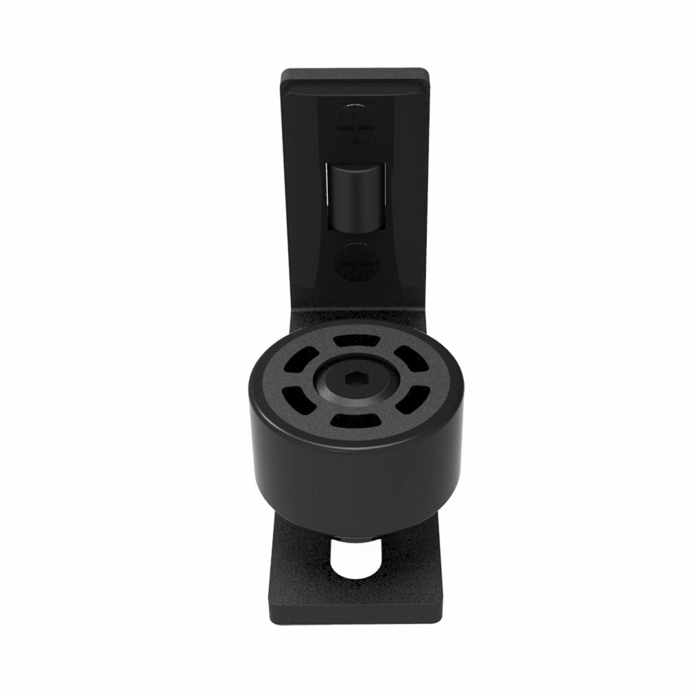 1 Pack CCJH Adjustable Wall Mount Floor Guide For Sliding Barn Wood Door