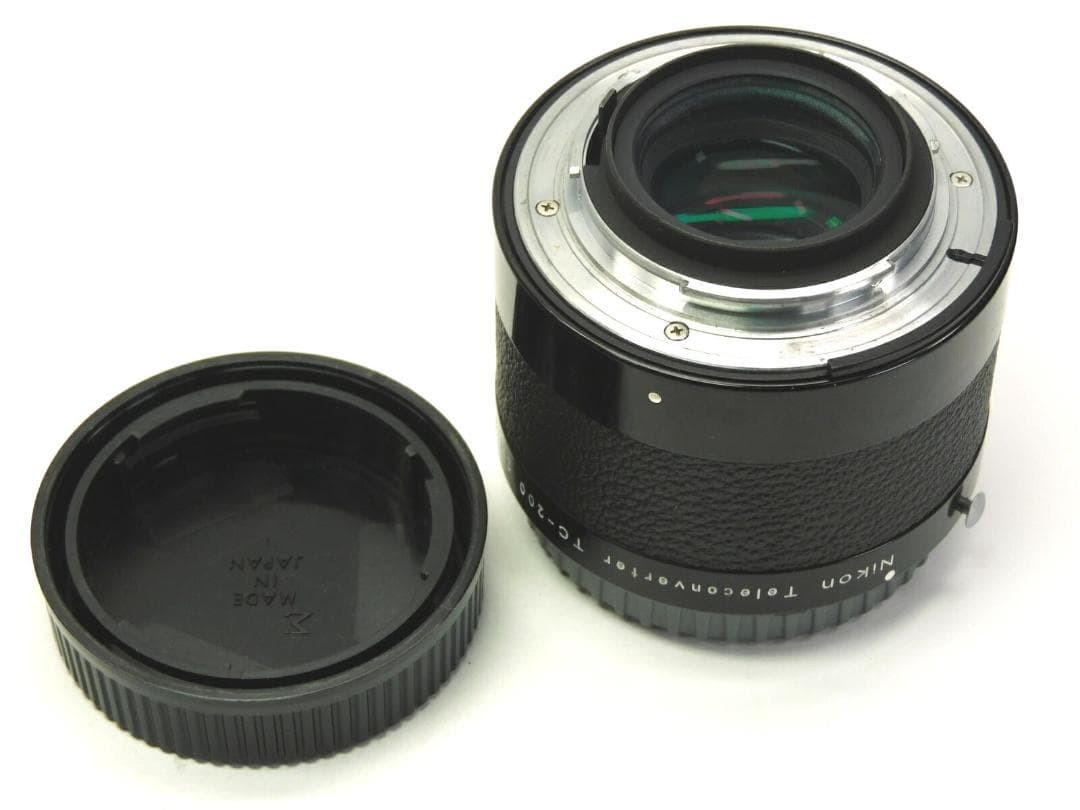 Nikon Ai Teleconverter Tc-200 2X With Front Rear Caps Camera