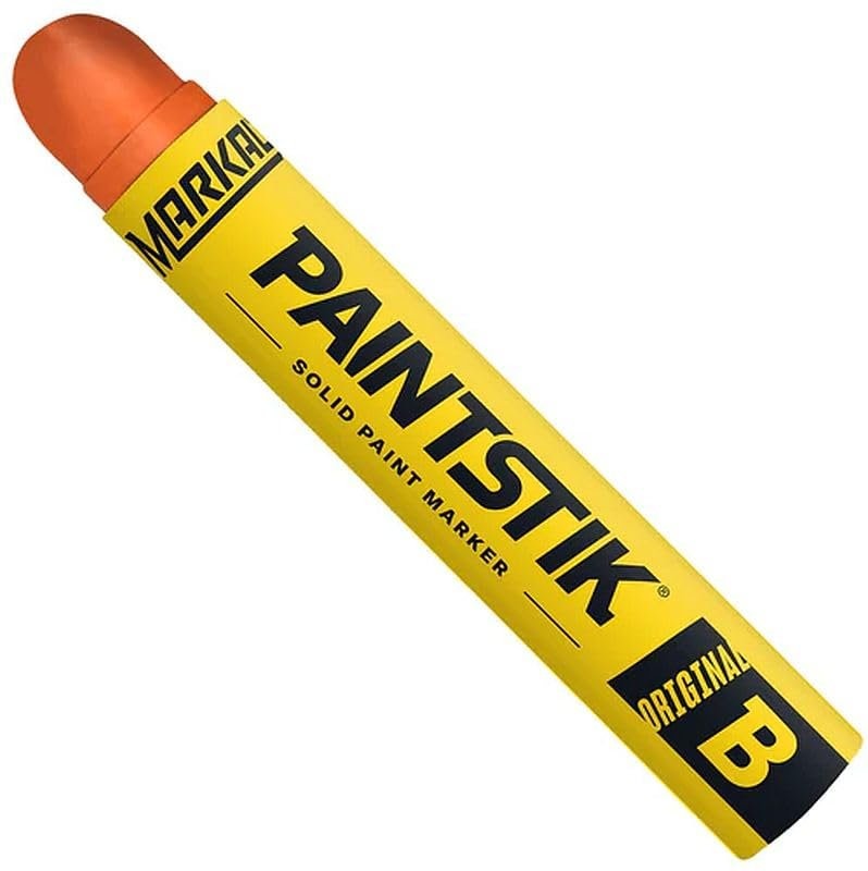 B Paintstik Solid Paint Marker,White,12 per Dozen
