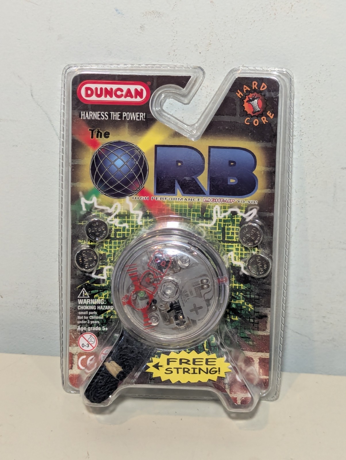 Vintage 90's Duncan The Orb Light-Up Yo-Yo NEW Original Package