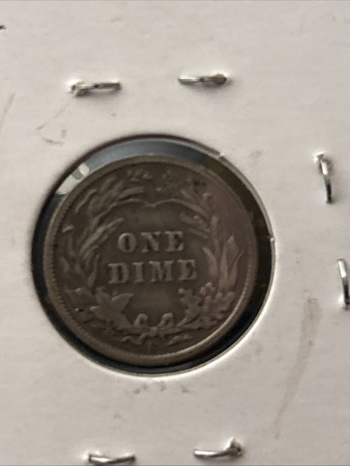 1910 S Barber Dime (Better Date & Attractive) AU