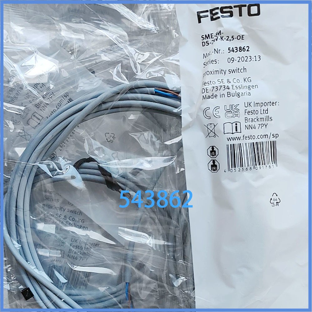 Brand new SME-8M-DS-24V-K-2,5-OE SME-8M-ZS-24V-K-2,5-OE Festo magnetic switch