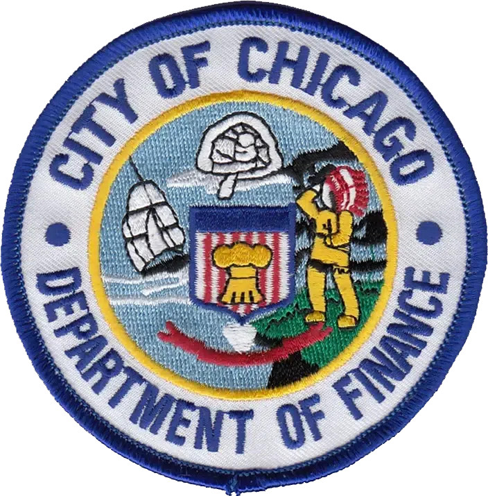 CITY OF CHICAGO DEPARTMENT OF FINANCE SEAL PATCH