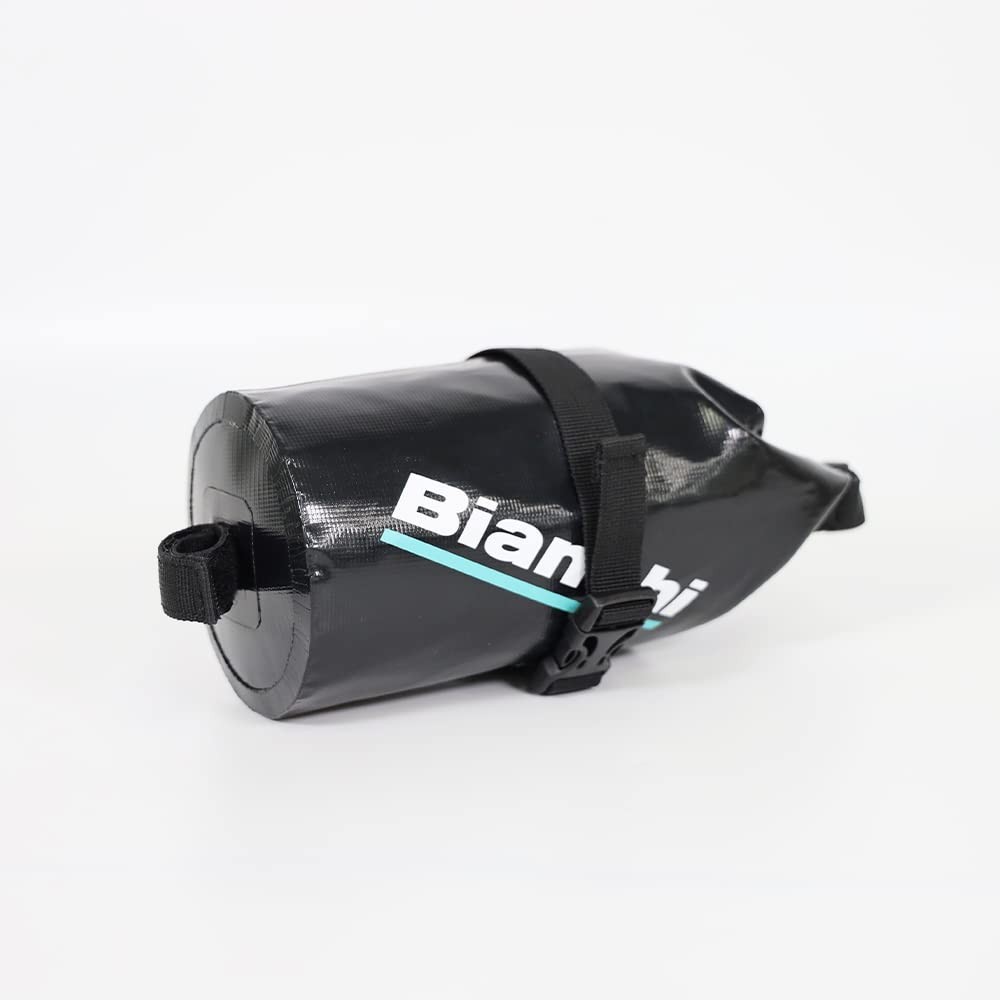 Bianchi Waterproof Saddle Bag Compact, Easy to Attach Includes Reflective Rubber