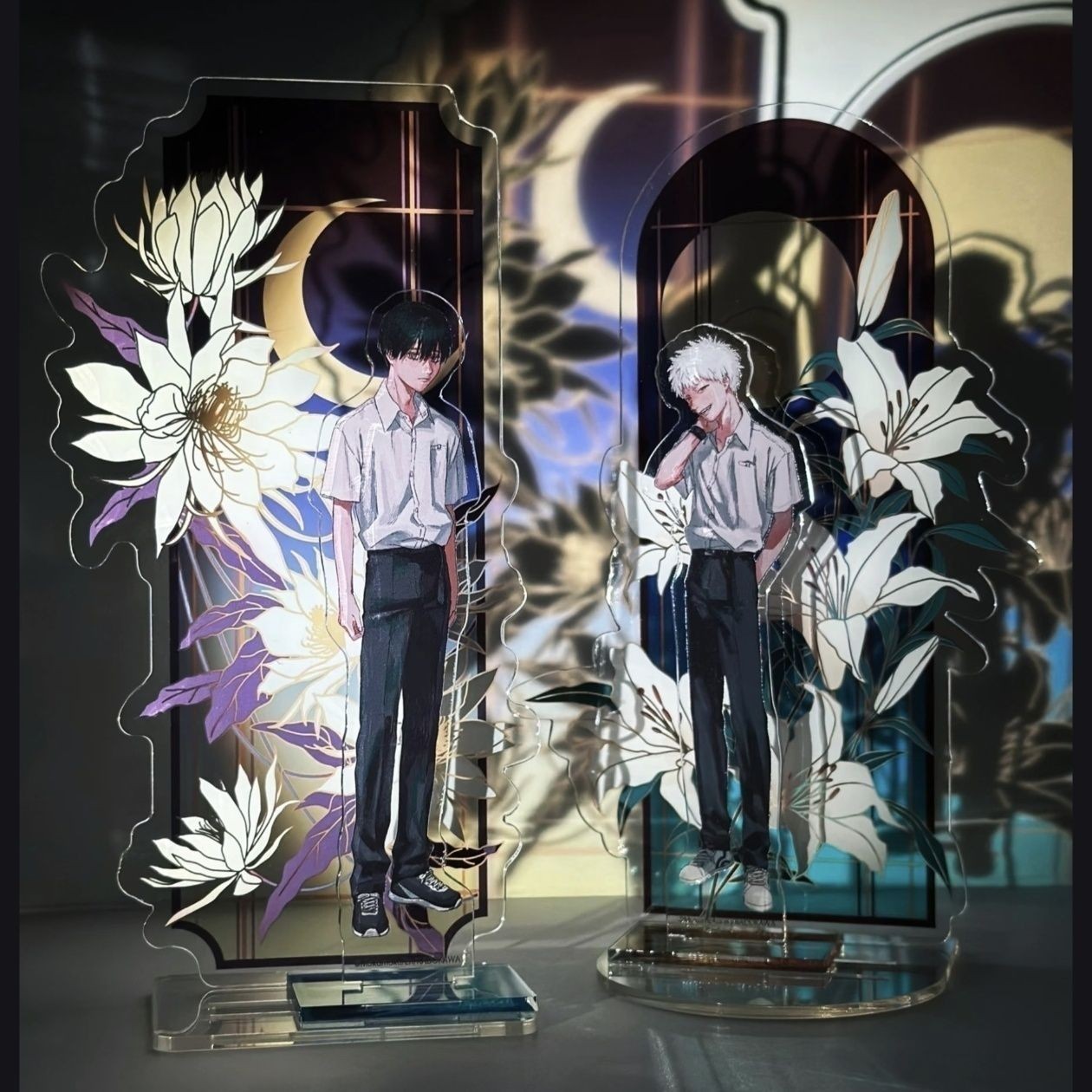 2PC The Summer Hikaru Died Acrylic Stand Figure Desktop Display Anime Toy 10CM