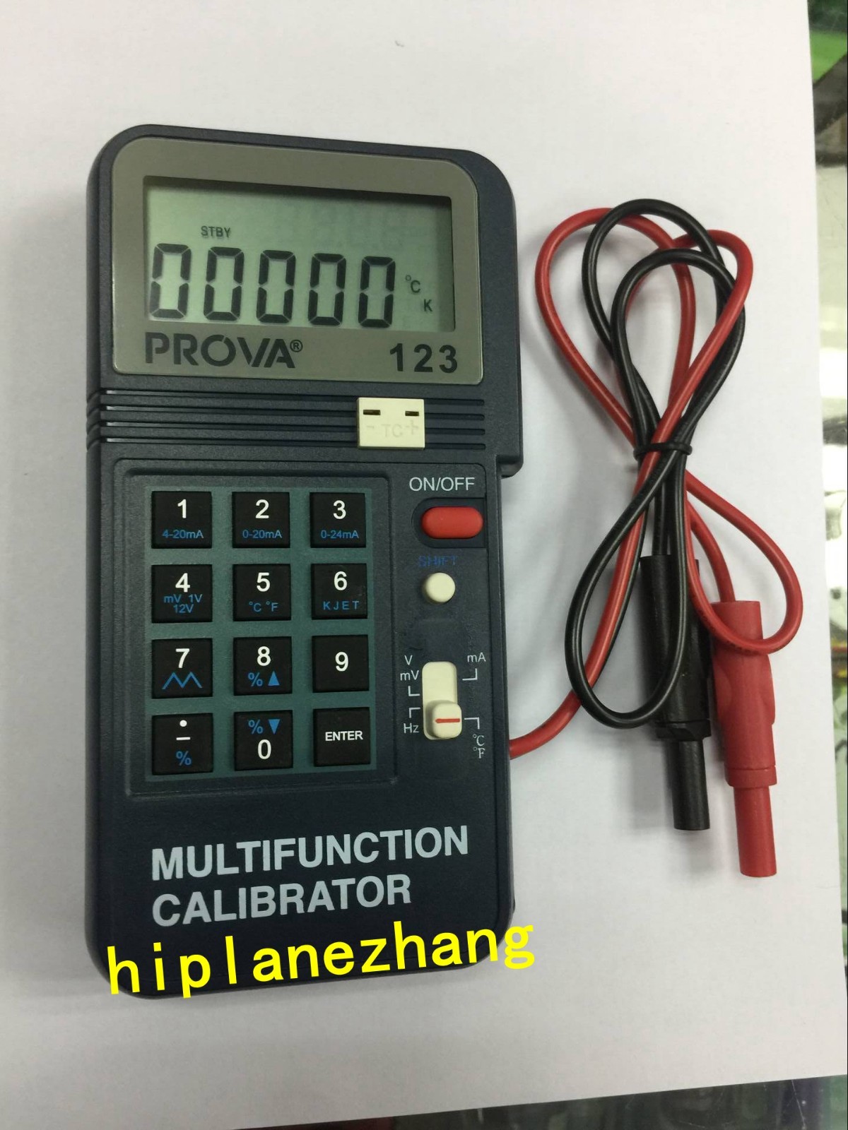 Process Calibrator 4-20mA 0-12V Frequency 2-50KHz K J E T Type Thermocouple