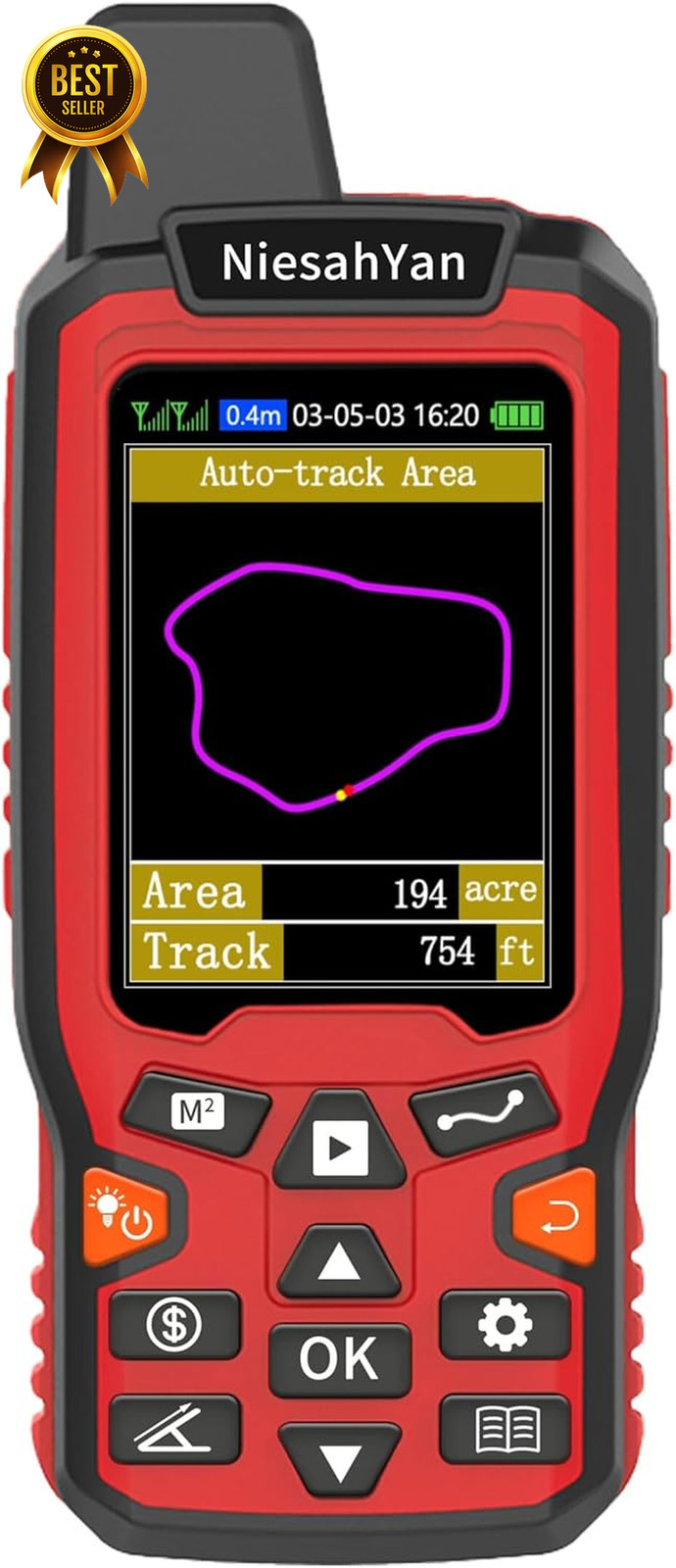 ZL180 Handheld GPS Surveying Device High Precision Rugged Land Survey Equipment