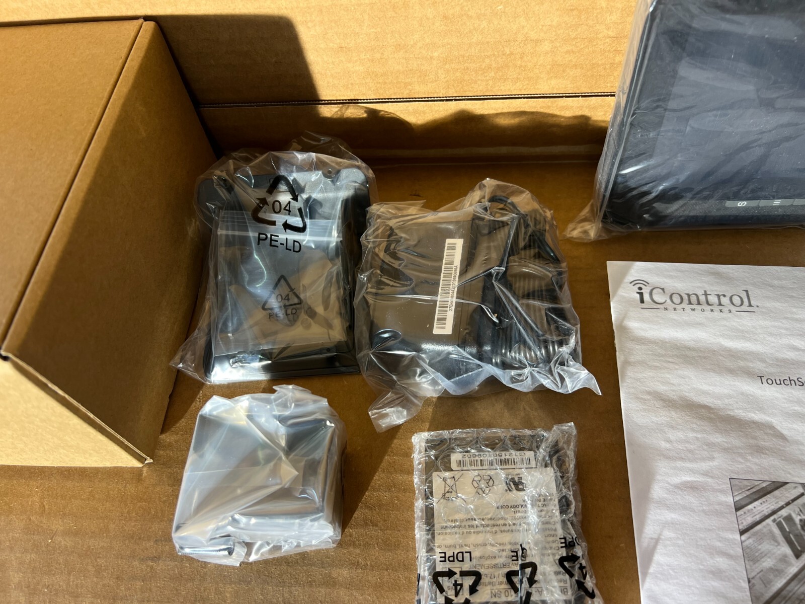 Xfinity TCA203COMG Black Home Security Station or Touchscreen Controller New