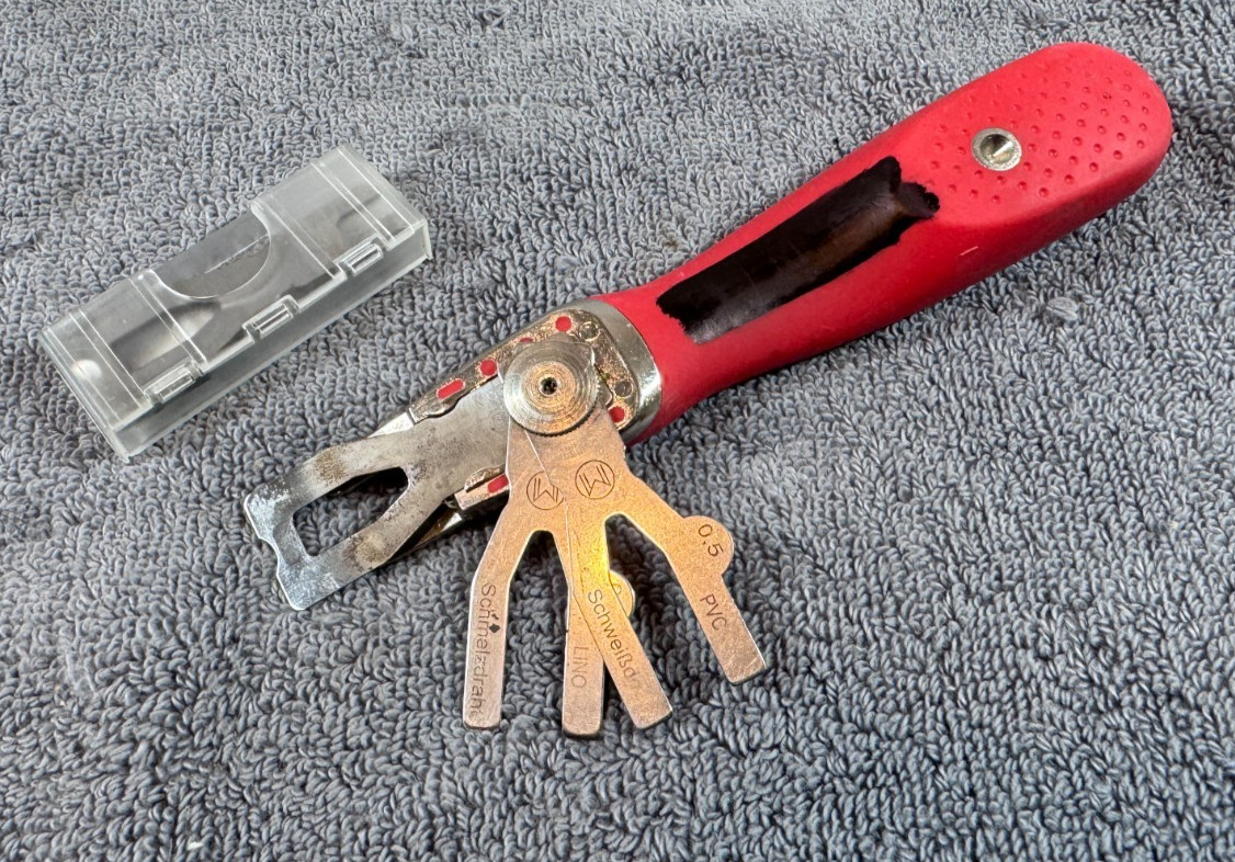 USED - Mozart Weld Rod Trimmer Trimming Knife