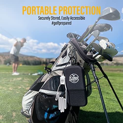 Accessory Case - Golf Bag Organizer. Airtight, Water-Resistant, Protective Grey