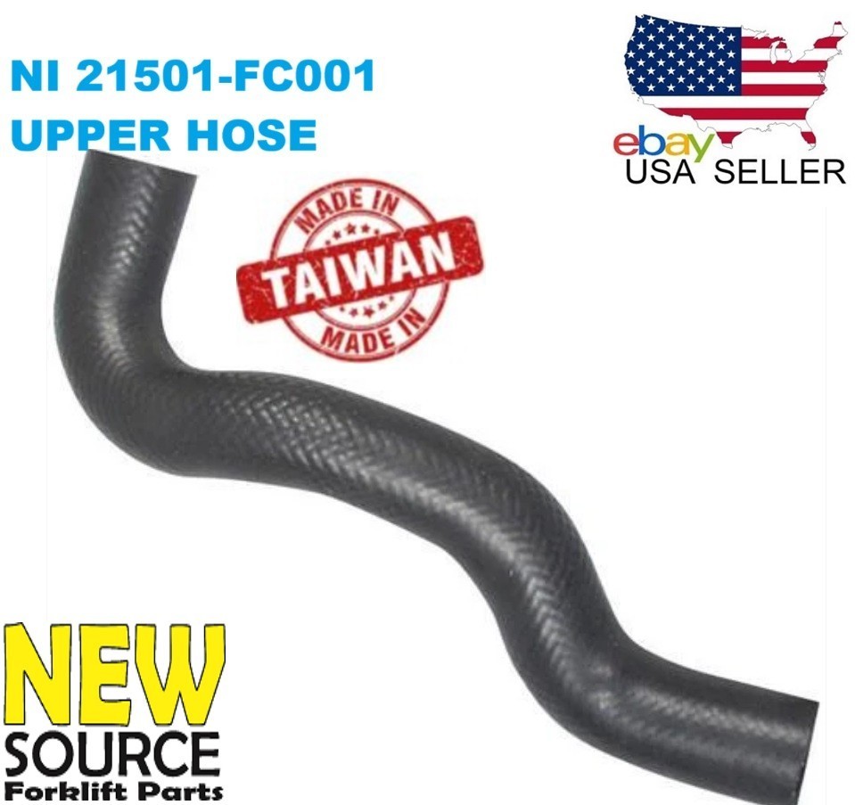 21501-FC001 NISSAN FORKLIFT RADIATOR HOSE - UPPER - TAIWAN TOP QUALITY -