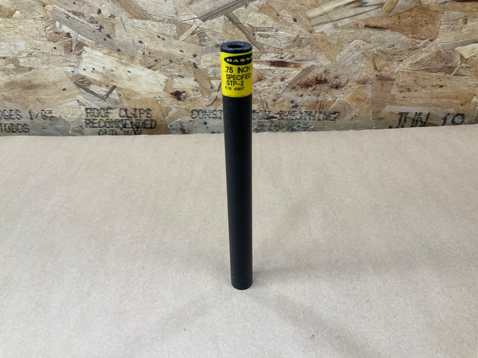 Banner STP-2 Specified Test Piece .75" IN DIA. 8" Long 43957 NEW #28C1*IAC