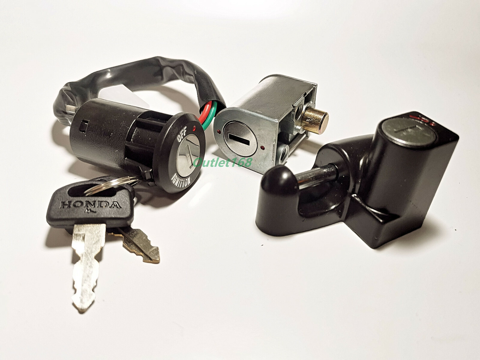 Honda Cub 70 90 C70 Passport C90 C50 GB Z50 J Main Switch Steer Helmet Lock Set