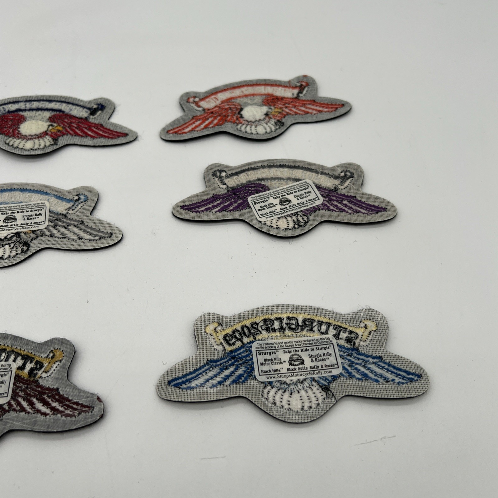 Sturgis Rally Patches Sequential Bundle 2001–2009 Officially Licensed Fast Ship!