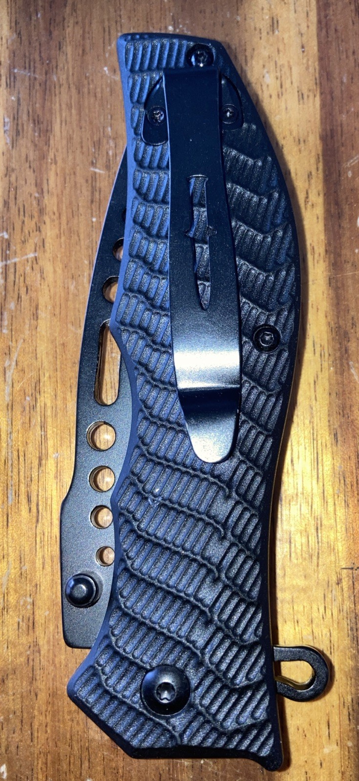 CAMILLUS GHAMMER 7.5″ FOLDING KNIFE – BLACK G- Hammer BNIP Sharp Titanium 420ss