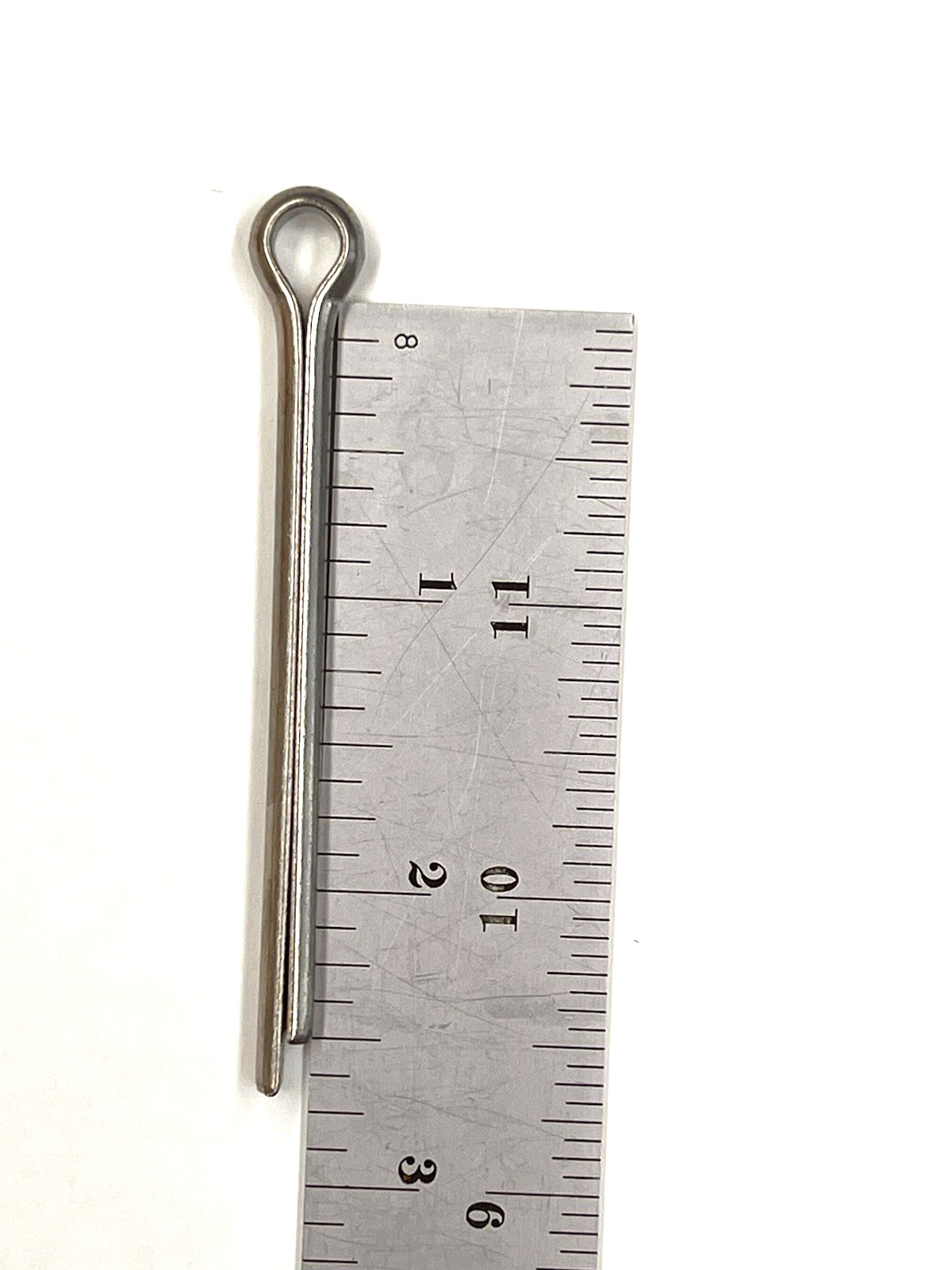 (100) 7/64 x 2" Cotter Pins Steel Plain .109 x 2.0