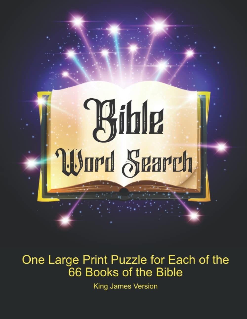 Bible Word Search: One Large Print Puzzle for Each of the 66 Books of the Bible