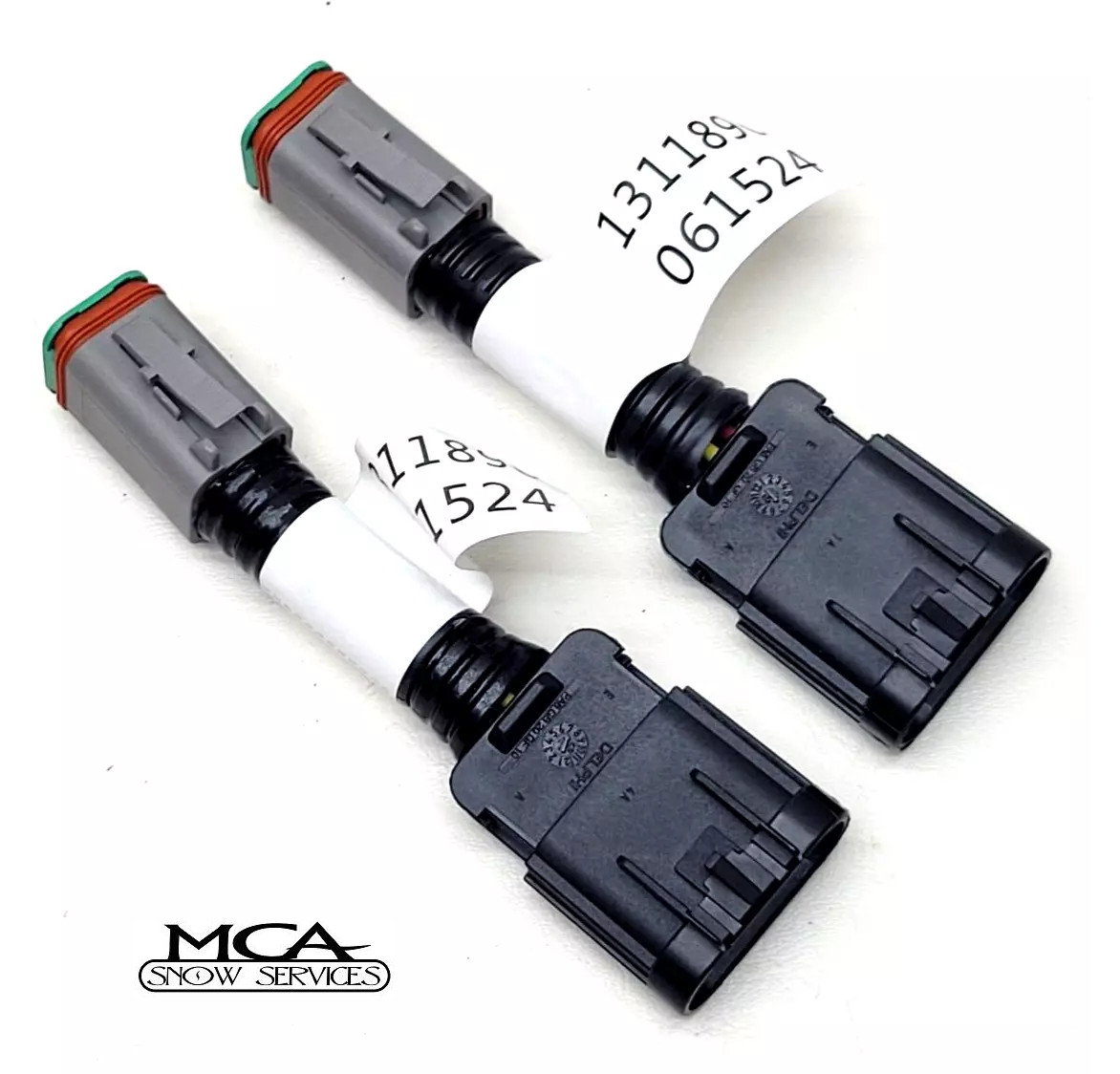 SNOW PLOW HEADLIGHT ADAPTERS BUYERS LED LIGHT TO BUYERS HALOGEN 5-PIN HARNESS