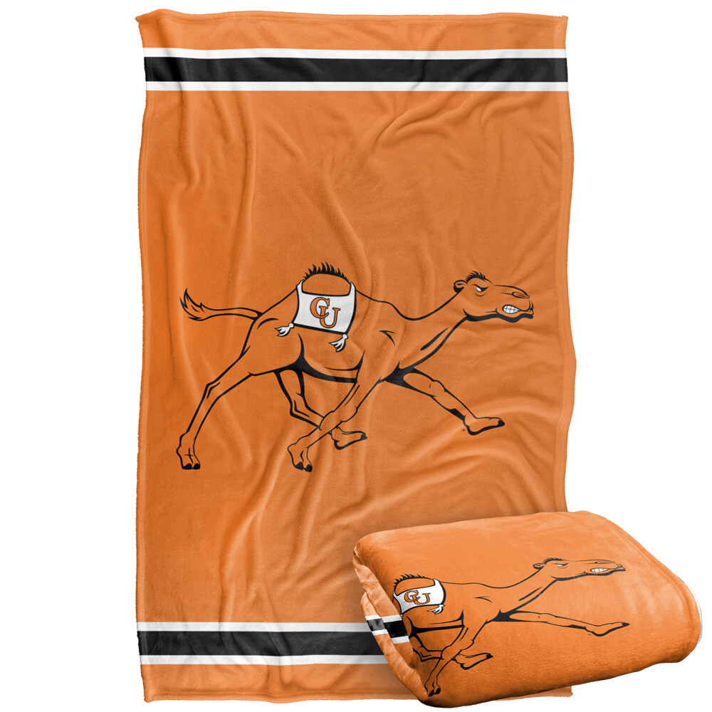 Campbell University Primary Logo Silky Touch Super Soft Throw Blanket