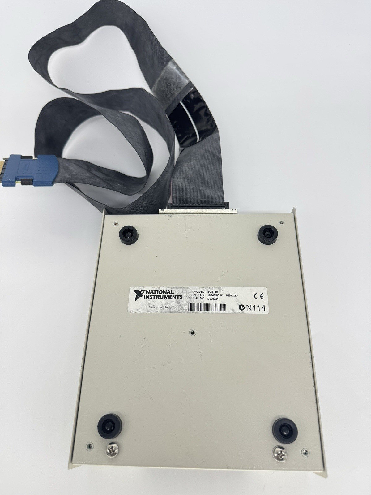 National Instruments SCB-68 Shielded Connector Block NI DAQ E Series with Cable