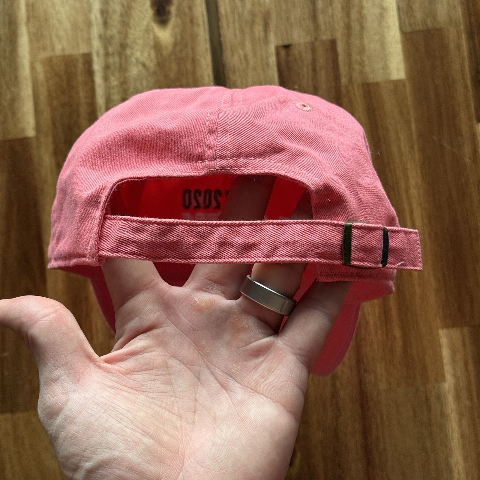 Masters Tournament 2020 Hat Cap Pink Adjustable Strap Golf Augusta Embroidered