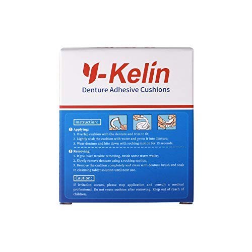 Denture Adhesive Cushion (Upper) 30 Pads + (Lower)