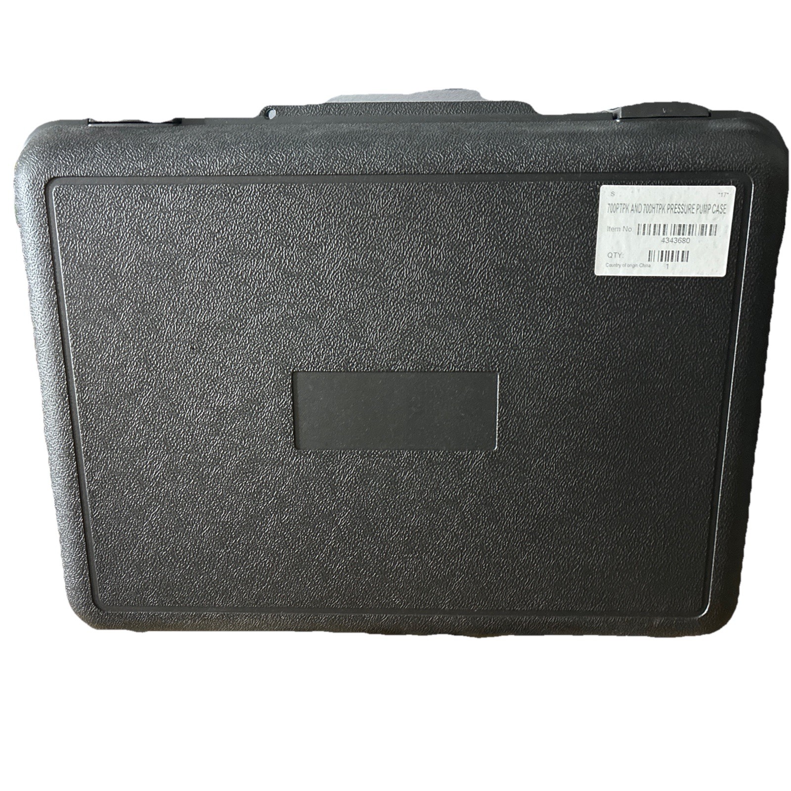 FLUKE 700PTPK & 700HTPK PRESSURE PUMP CASE (4343680)