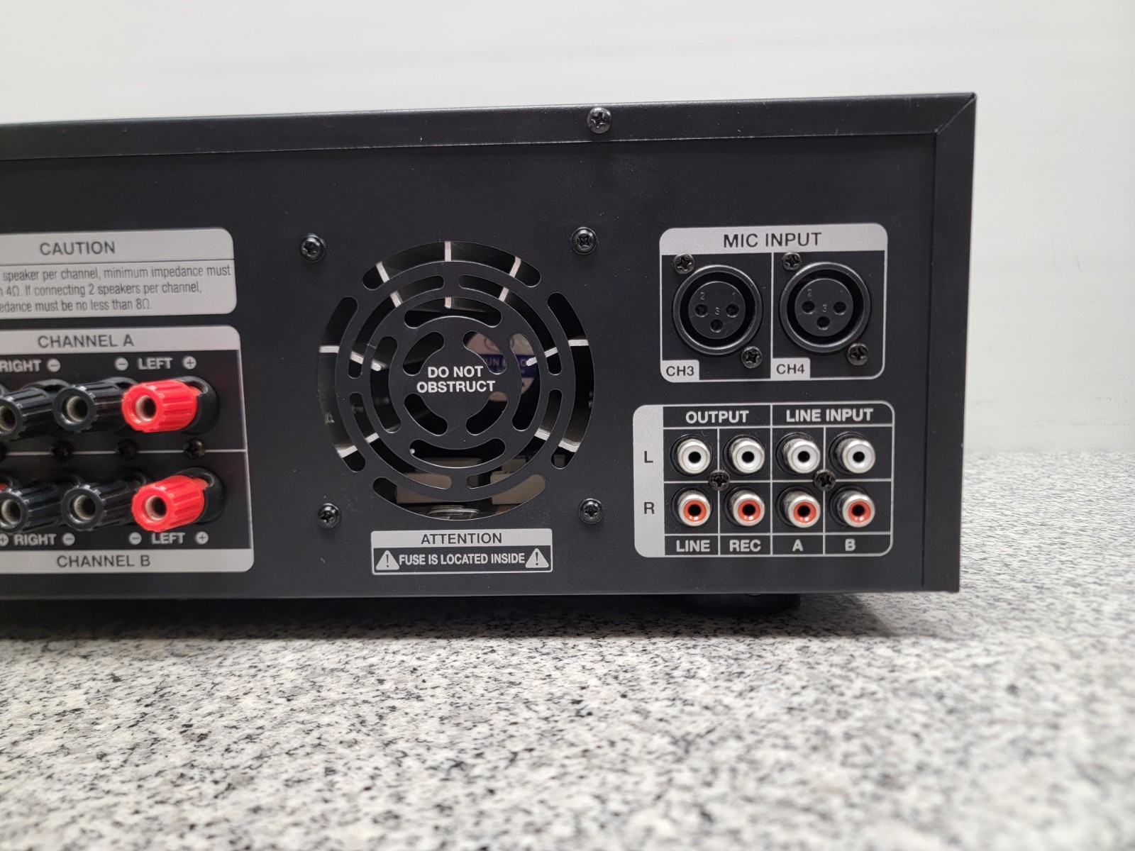 Rockville SingMix 45, Powered Mixer Amplifier