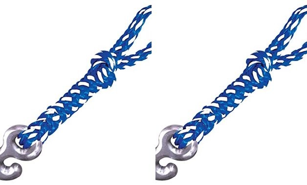 - Heavy Duty Tow Harness - Tow Rope Connector For Boating - 4000 lbs Strength