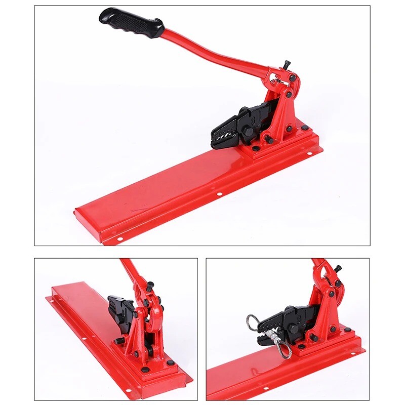 24'' Multi-Function Bench-Style Hand Swager Tool Wire Rope Swaging Machine