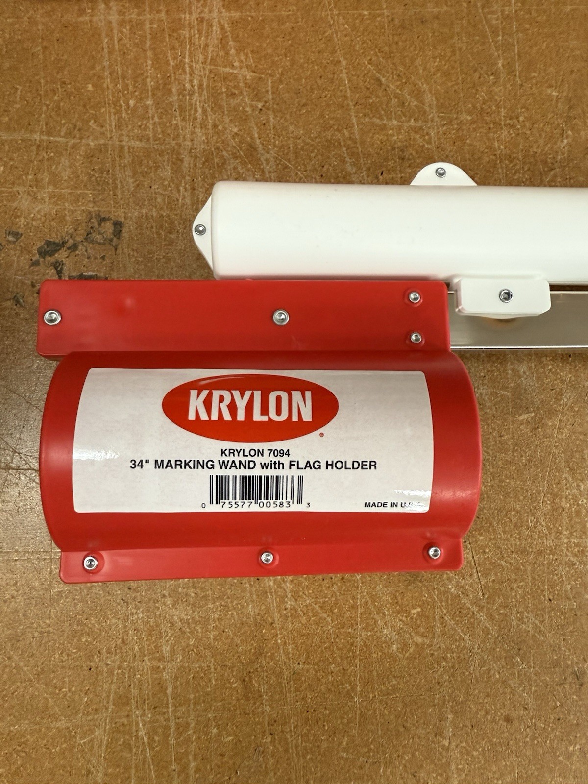 Krylon 34” Marking Wand With Flag Holder