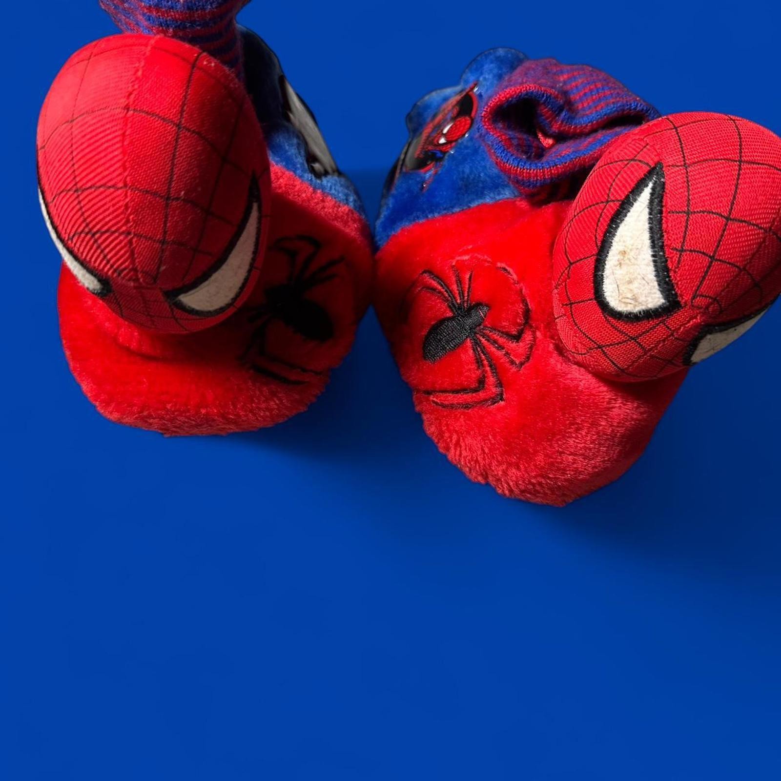 Red and blue Spiderman slippers #Spiderman #Slippers