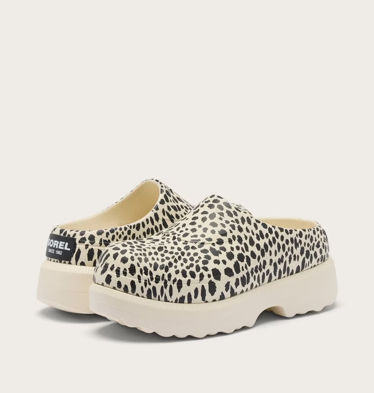 Sorel Caribou™ Clog Lux Women's Shoe Comfort and Lightweight Black/Chalk