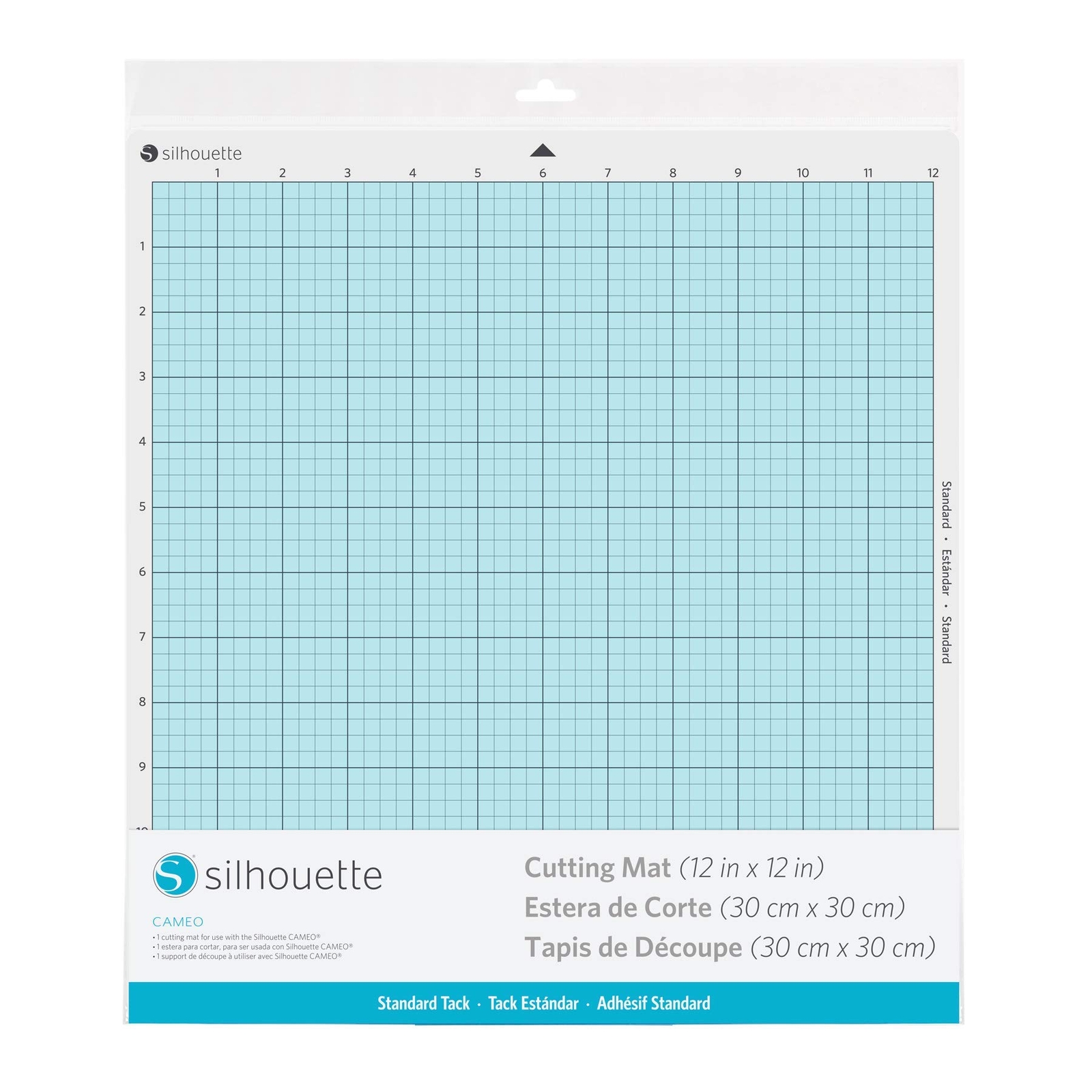 2 Pack Silhouette CAMEO Cutting Mats 12x12 Regular Adhesive for Crafting
