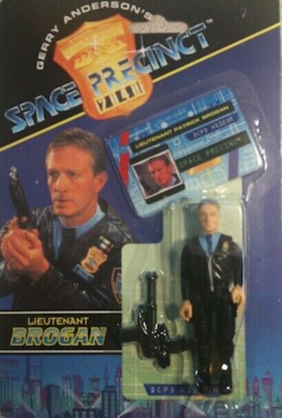 Space Precinct Action Figure - Brogan with Jacket - Gerry Anderson