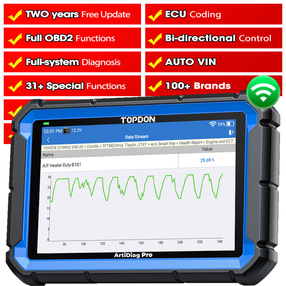 2026 ArtiDiag PRO V1.0 Bidirectional Control Full System Diagnostic ECU Coding