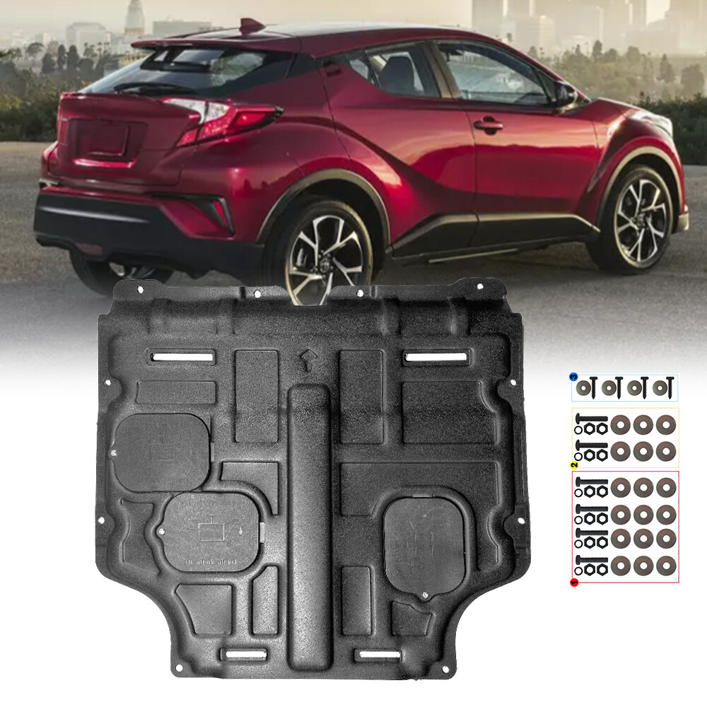 Front Engine Splash Guards Shield Assembly Plastic For Toyota C-HR 2018-2022