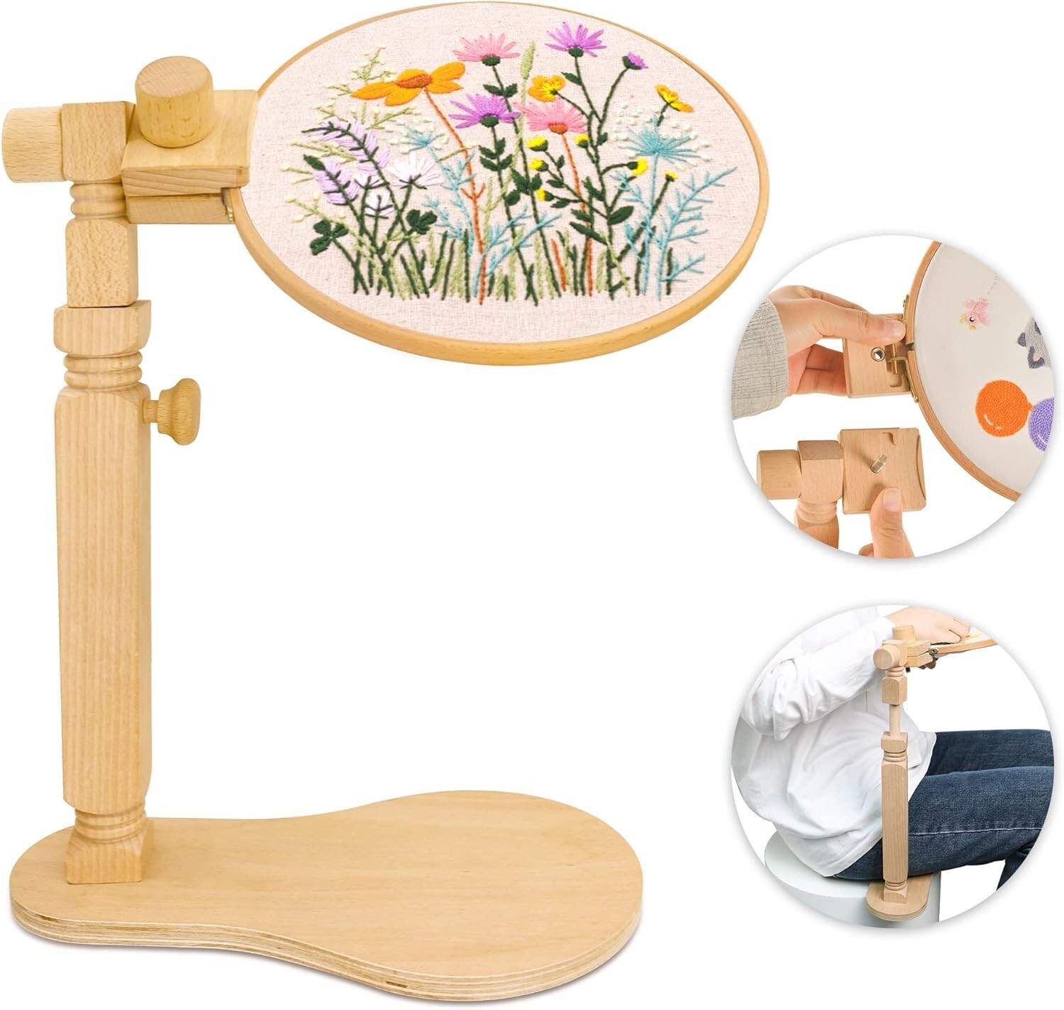 Embroidery Hoop Stand