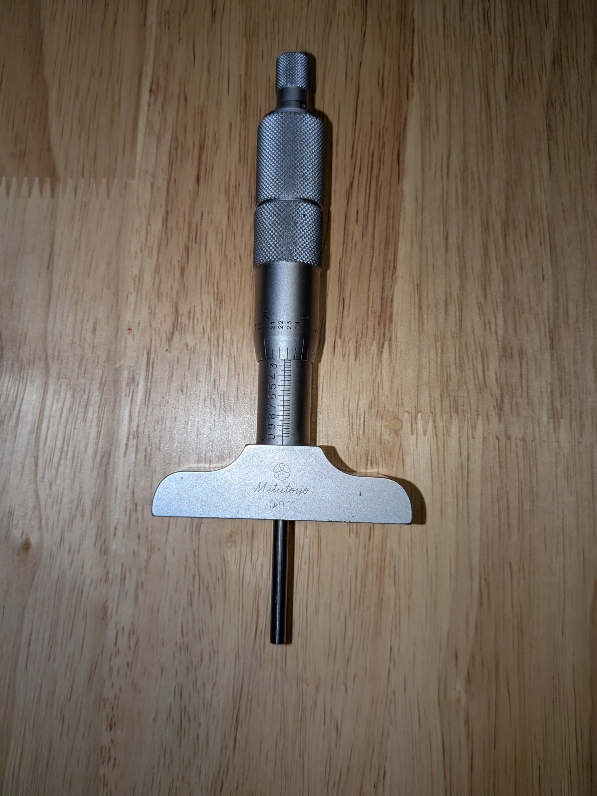 Mitutoyo 129-127 Depth Micrometer w/ Case