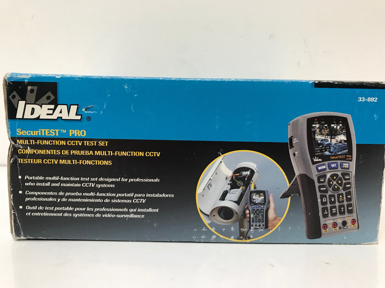 IDEAL NETWORKS 33-892 SECURITEST PRO MULTI-FUNCTION CCTV TEST SET