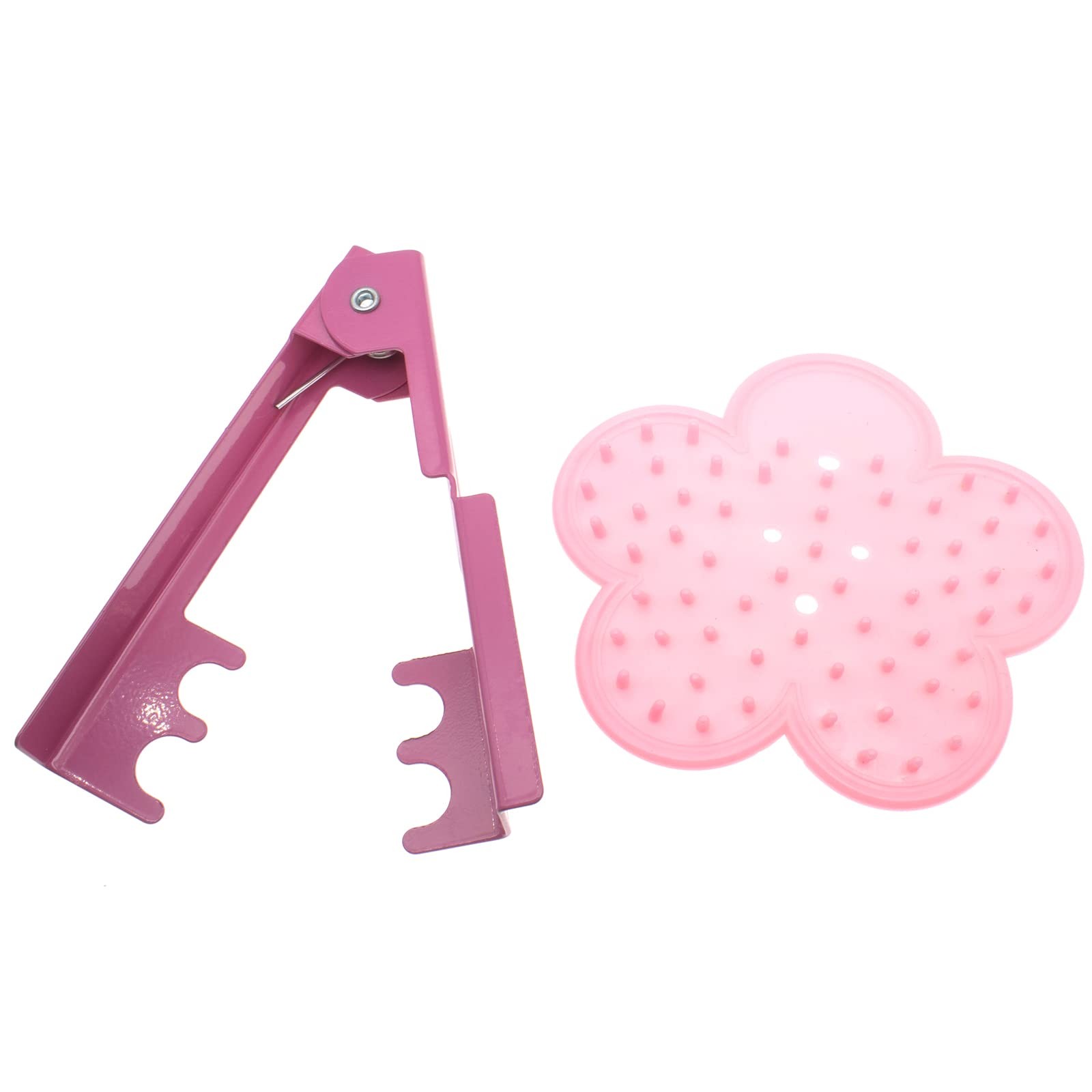 OZXNO 1 Set Rose Stem Leaf Thorn Stripper Stripping Tool 4.72 inches, Pink