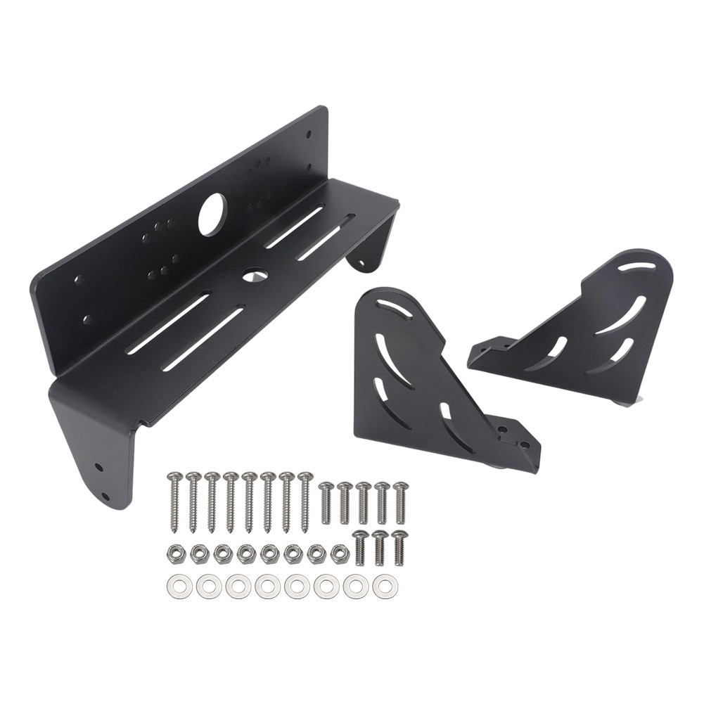 Universal Dual Graph Mount Kit For Fish Finder Graph Mount Heavy-Duty Adjustable