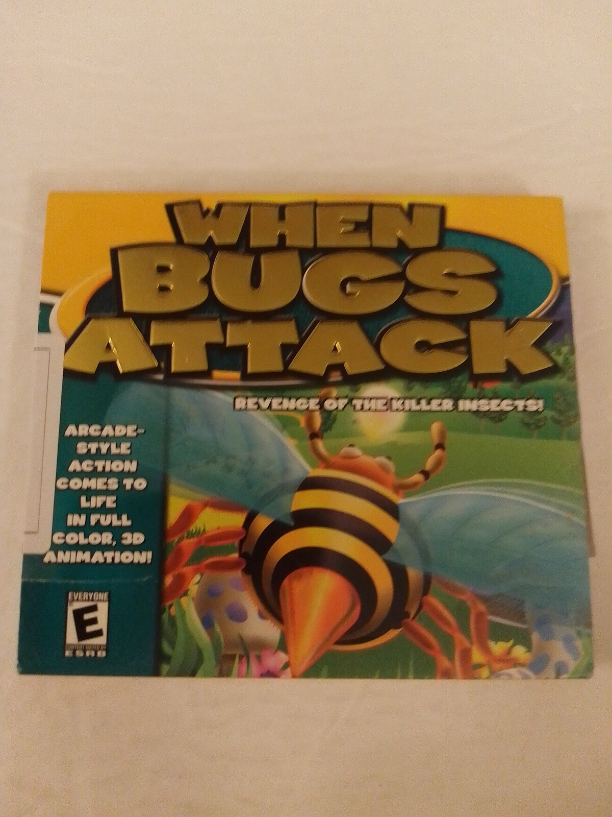 Cosmi Software When Bugs Attack Arcade Style Game For Windows 98 to ME Sealed