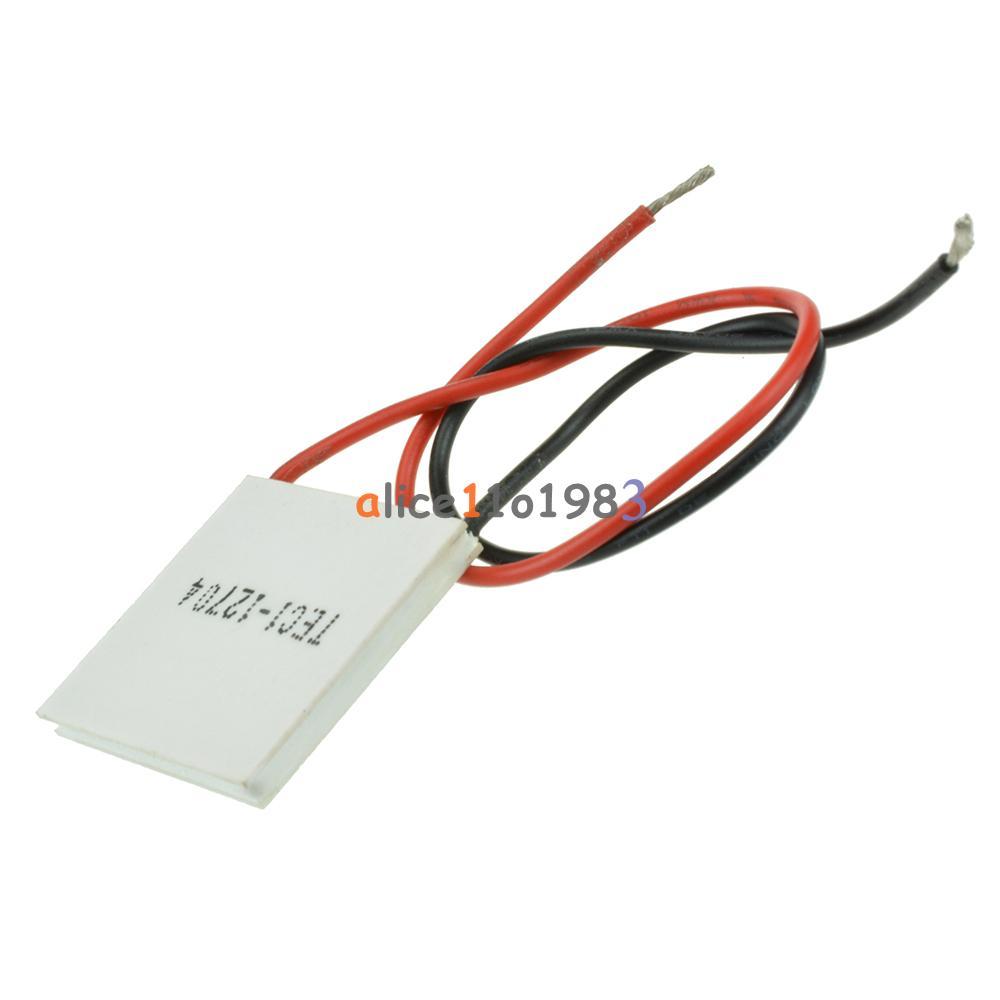 Slim TEC1-12704 12V Heatsink TEC Thermoelectric Cooler Peltier 30mm*30mm GOOD