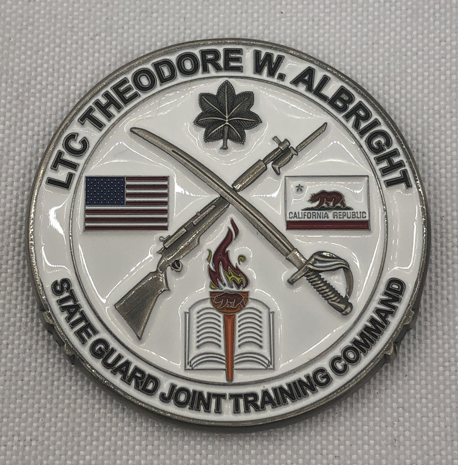 California National Guard Cal Guard Joint Training Command Challenge Coin