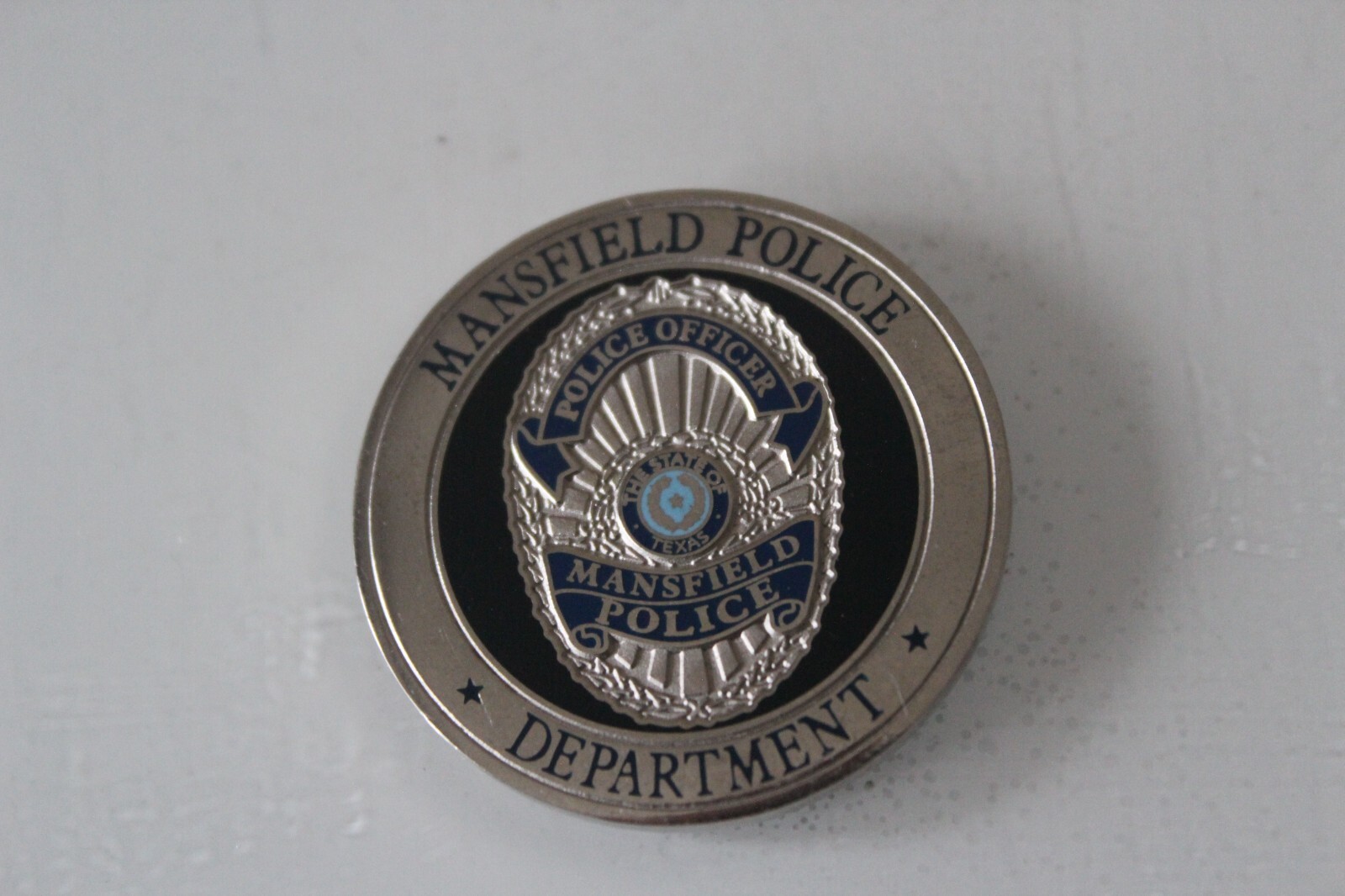 Mansfield Police Department Commemorative Token