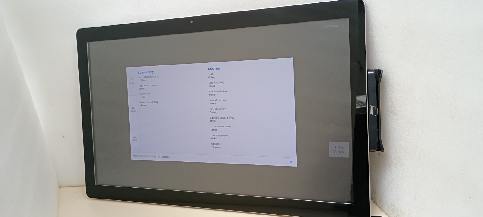 ELO 22" ESY22i1B I-Series Touch Screen All-in-one Computer DROID  PARTS/REPAIR