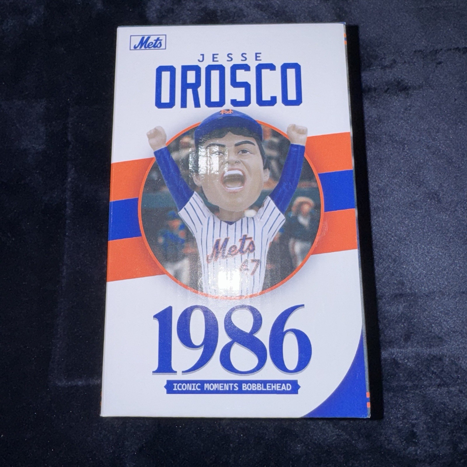 2026 NEW YORK METS JESSE OROSCO BOBBLEHEAD ICONIC MOMENTS SERIES 4/24/26 IN HAND