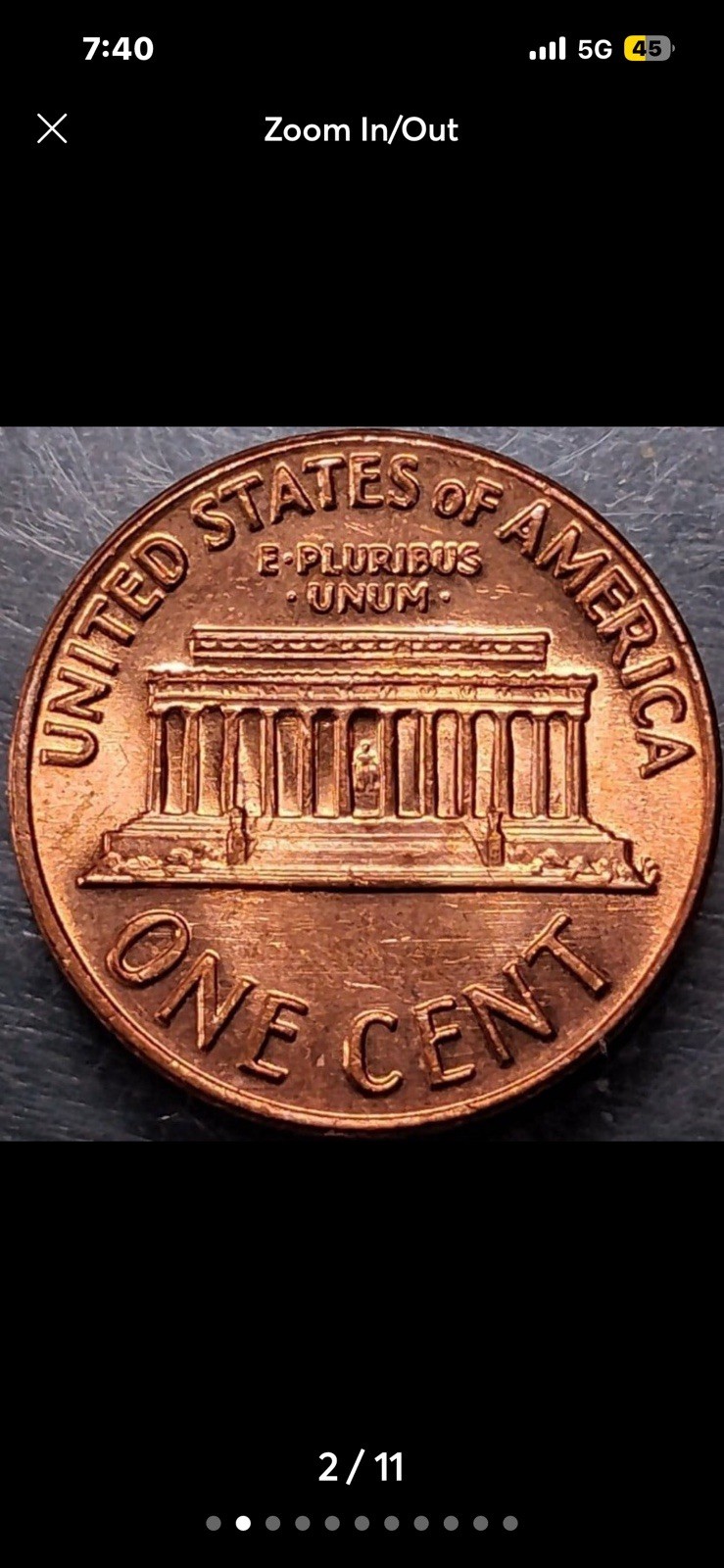 1971-P (BU) DDO FS#101 ERROR RED CENT
